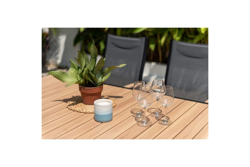 Udendørs møbelgruppe Lifestyle Garden Panama 210-300 cm 10 stabelbar stol - 10 stabelbar stol - Havemøbler - Udendørsgruppe - Havesæt