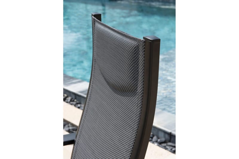 Udendørs møbelgruppe Lifestyle Garden Panama 210-300 cm 6 stablebare stole + 2 positionsstole - 6 stablebare stole + 2 positionsstole - Havemøbler - Udendørsgruppe - Havesæt