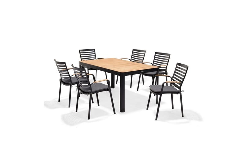 Udendørs møbelgruppe Lifestyle Garden Portals 161 cm 6 skærebrædder, 6 skærebrædder