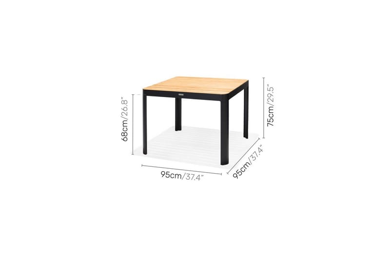 Udendørs møbelgruppe Lifestyle Garden Portals 95 cm 4 lidt carverlænestole - 4 lidt carverlænestole - Havemøbler - Udendørsgruppe - Havesæt