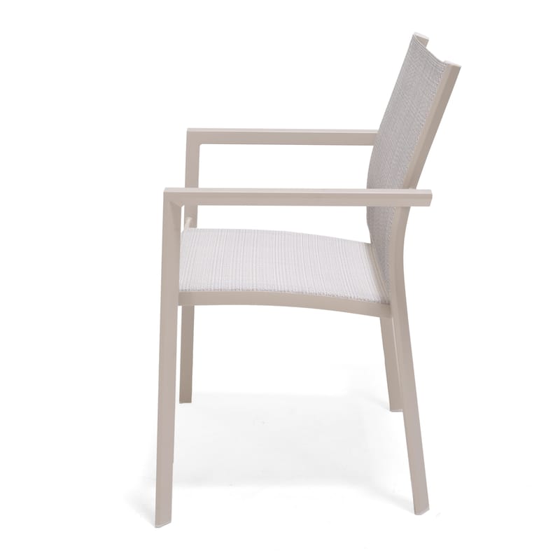 Urbanite Spisegruppe Udendørs 160 cm 4 Lænestole - Grå - Havemøbler - Udendørsgruppe - Havesæt