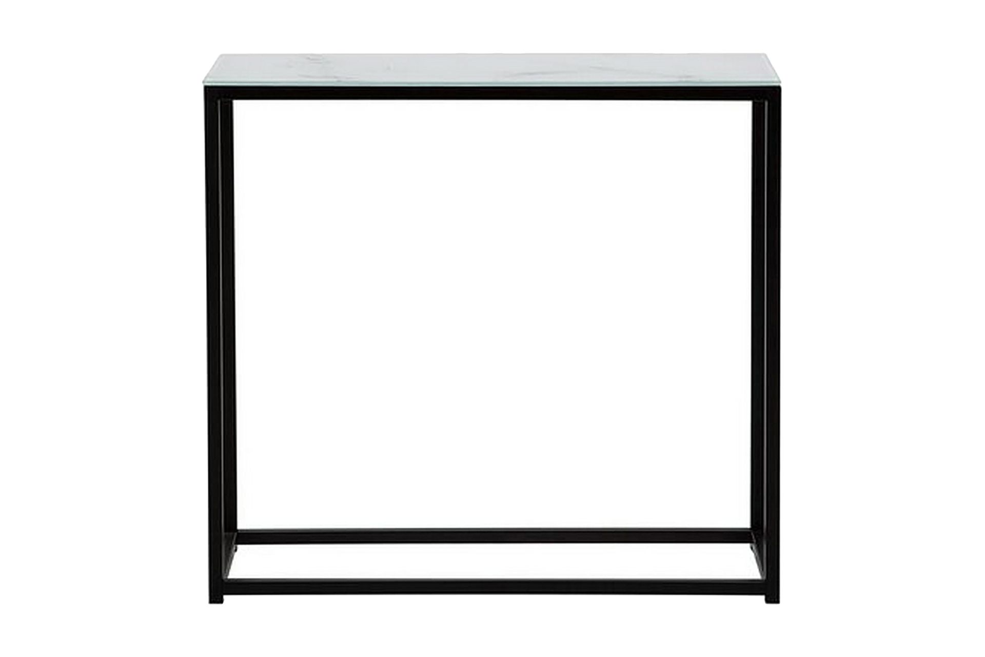 Barreras aflastningsbord Marmoreffekt - Hvid