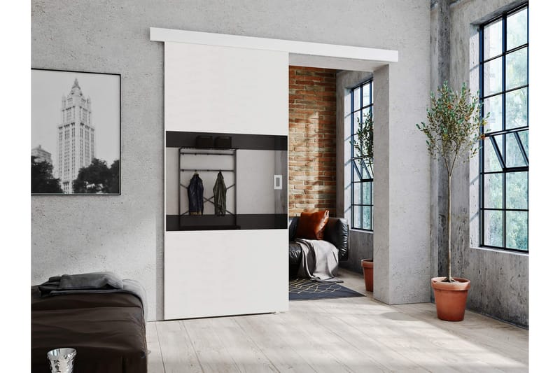 Bemi Skydedør - Hvid - Hus & renovering - Byggeri - Dørre & porte - Skydedøre