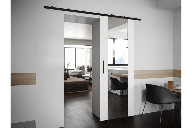 Cassidy Skydedør - Hvid - Hus & renovering - Byggeri - Dørre & porte - Skydedøre
