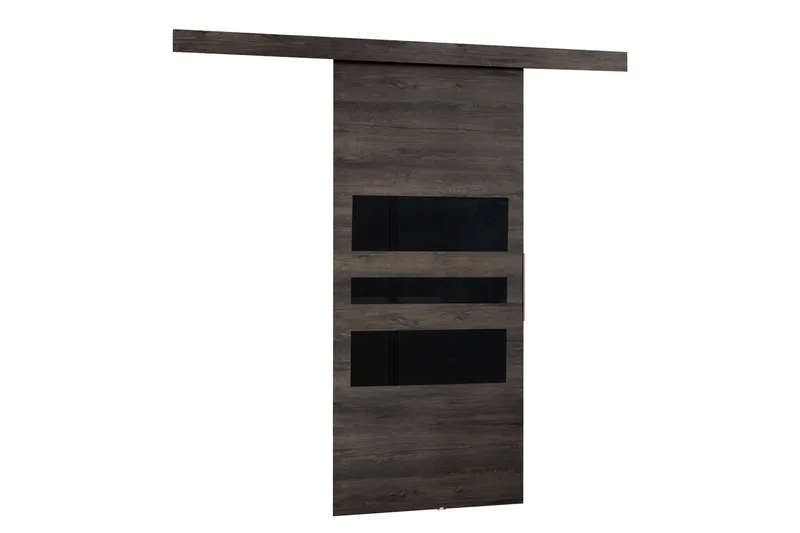 Doncaster Skydedør - Brun/Sort - Hus & renovering - Byggeri - Dørre & porte - Skydedøre