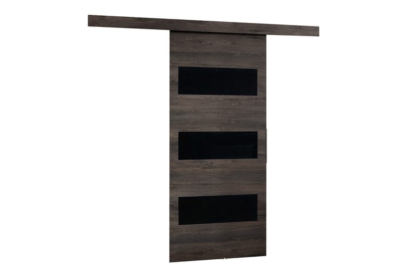 Doncaster Skydedør, Brun/Sort