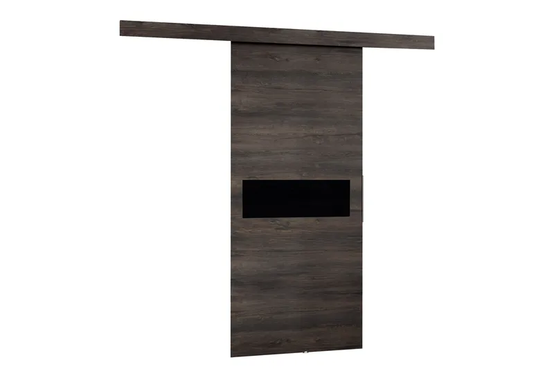 Doncaster Skydedør, Brun/Sort