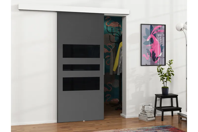 Doncaster Skydedør - Grå/Beige - Hus & renovering - Byggeri - Dørre & porte - Skydedøre