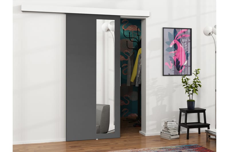 Doncaster Skydedør - Hvid/Grå - Hus & renovering - Byggeri - Dørre & porte - Skydedøre