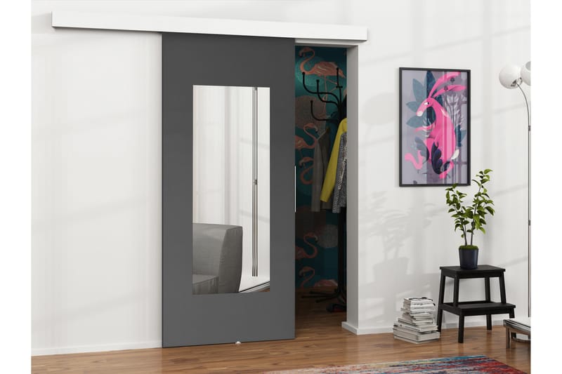 Doncaster Skydedør - Hvid/Grå - Hus & renovering - Byggeri - Dørre & porte - Skydedøre