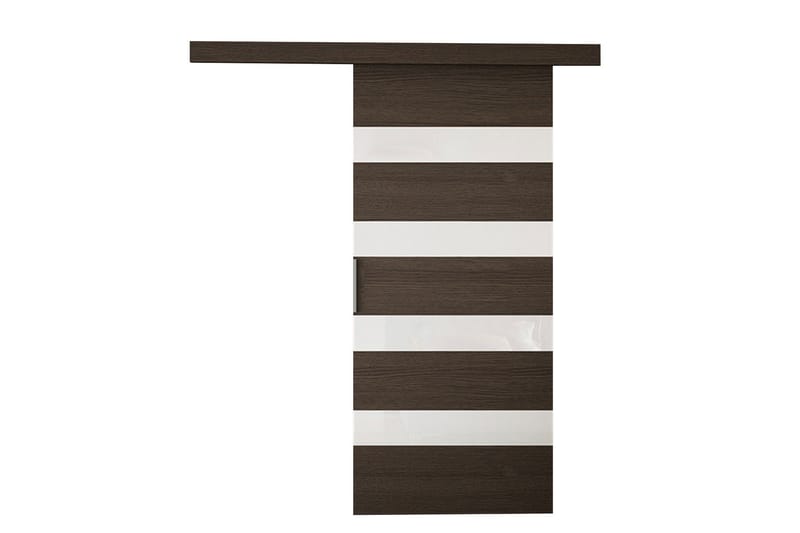 Granica Skydedør - Brun/Hvid - Hus & renovering - Byggeri - Dørre & porte - Skydedøre