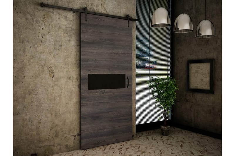 Retro Skydedør - Beige - Hus & renovering - Byggeri - Dørre & porte - Skydedøre
