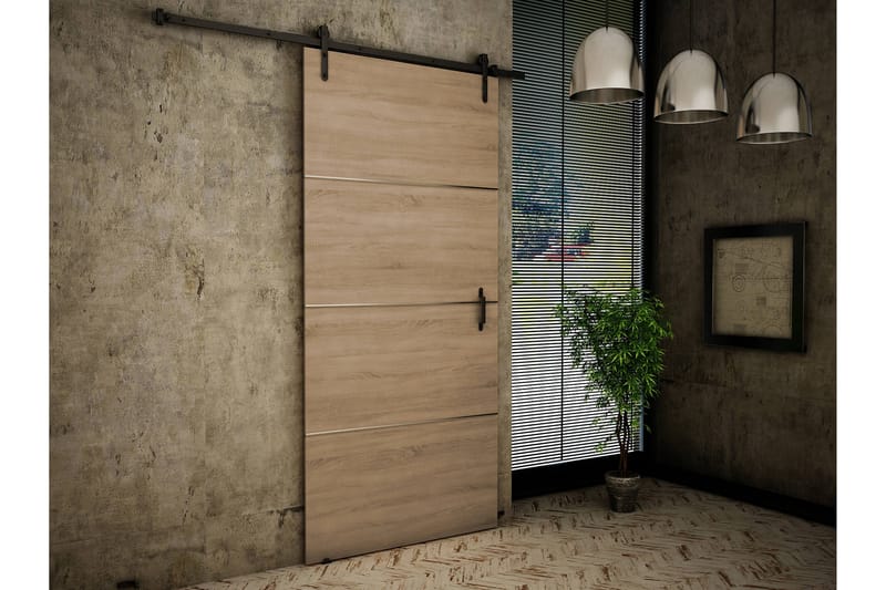 Retro Skydedør - Beige - Hus & renovering - Byggeri - Dørre & porte - Skydedøre