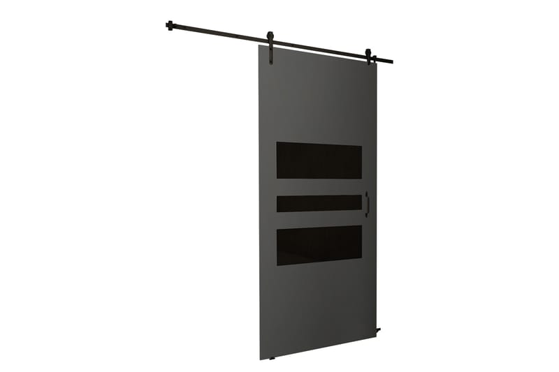 Retro Skydedør - Grå - Hus & renovering - Byggeri - Dørre & porte - Skydedøre