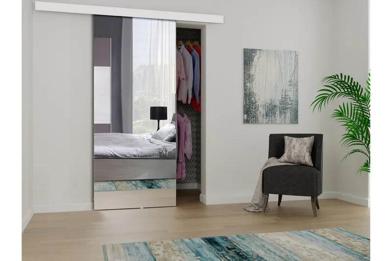 Sigra Skydedør - Hvid - Hus & renovering - Byggeri - Dørre & porte - Skydedøre