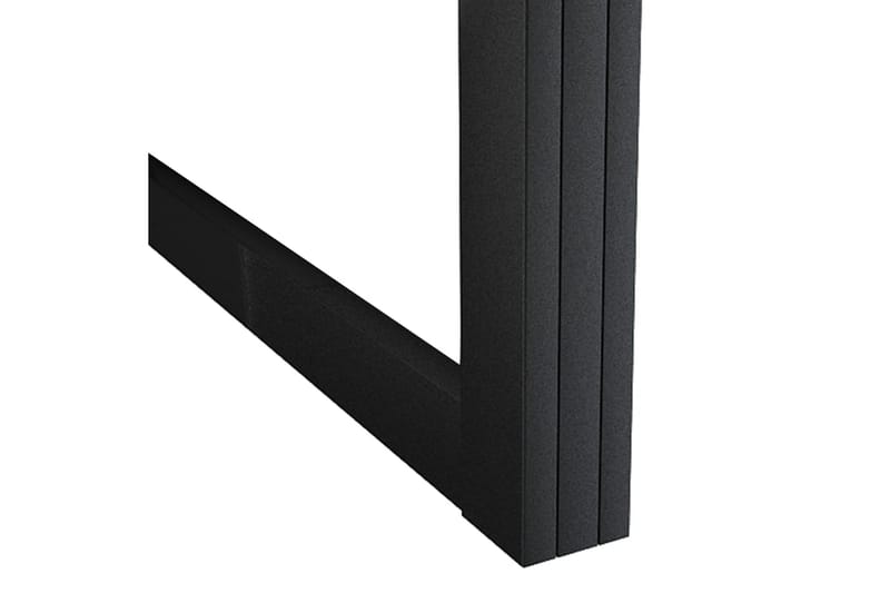 Skydedør 102,5x205 cm Aluminium Og Sikkerhedsglas Sort - Hus & renovering - Byggeri - Dørre & porte - Skydedøre