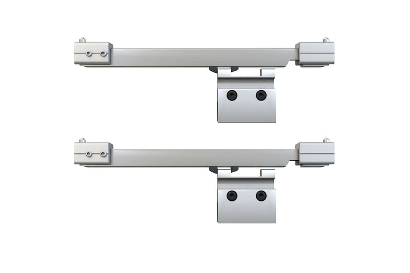 Skydedør Med Stop Sikkerhedsglas Og Aluminium 76x205 cm - Hus & renovering - Byggeri - Dørre & porte - Skydedøre