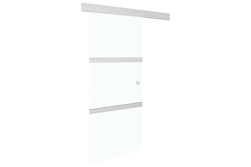 Skydedør Med Stop Sikkerhedsglas Og Aluminium 76x205 cm - Hus & renovering - Byggeri - Dørre & porte - Skydedøre
