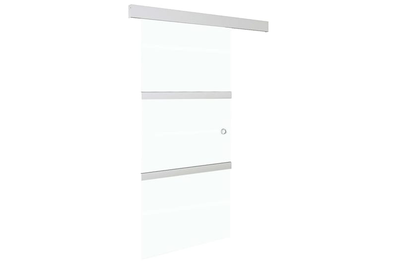 Skydedør Med Stop Sikkerhedsglas Og Aluminium 90x205 cm - Hus & renovering - Byggeri - Dørre & porte - Skydedøre