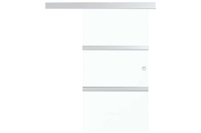 Skydedør Med Stop Sikkerhedsglas Og Aluminium 90x205 cm - Hus & renovering - Byggeri - Dørre & porte - Skydedøre