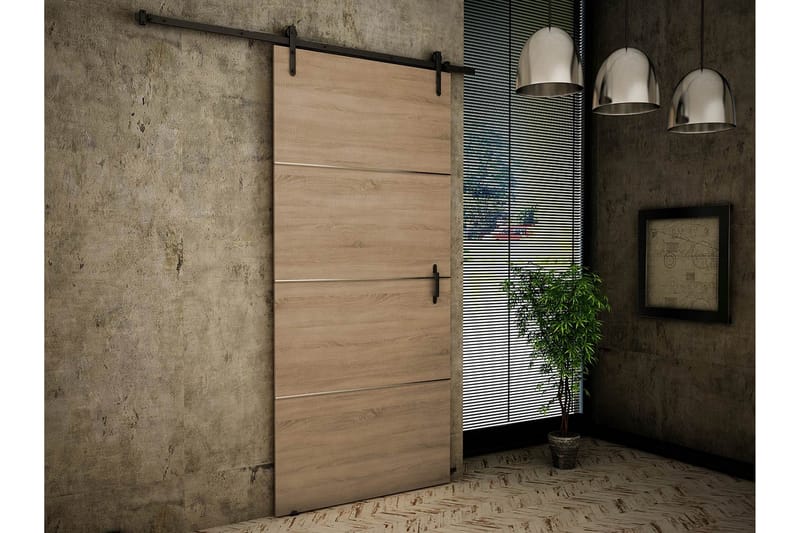 Retro dør 200x96x219 cm - Hus & renovering - Byggeri - Dørre & porte - Skydedøre