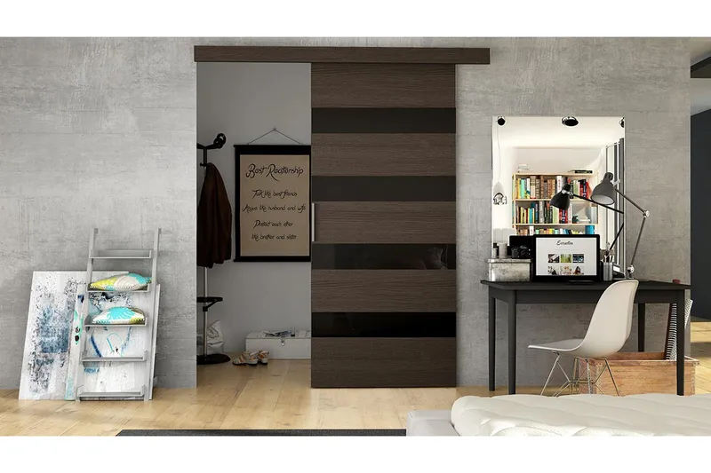 Skydedør - Hus & renovering - Byggeri - Dørre & porte - Skydedøre - Indvendig skydedør