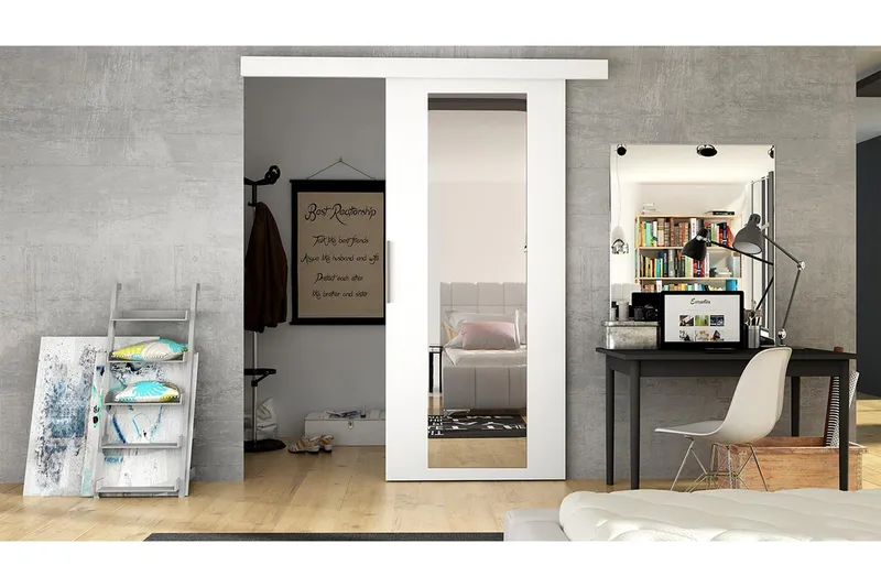 Skydedør - Hus & renovering - Byggeri - Dørre & porte - Skydedøre - Indvendig skydedør