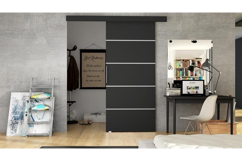 Skydedør - Hus & renovering - Byggeri - Dørre & porte - Skydedøre - Indvendig skydedør