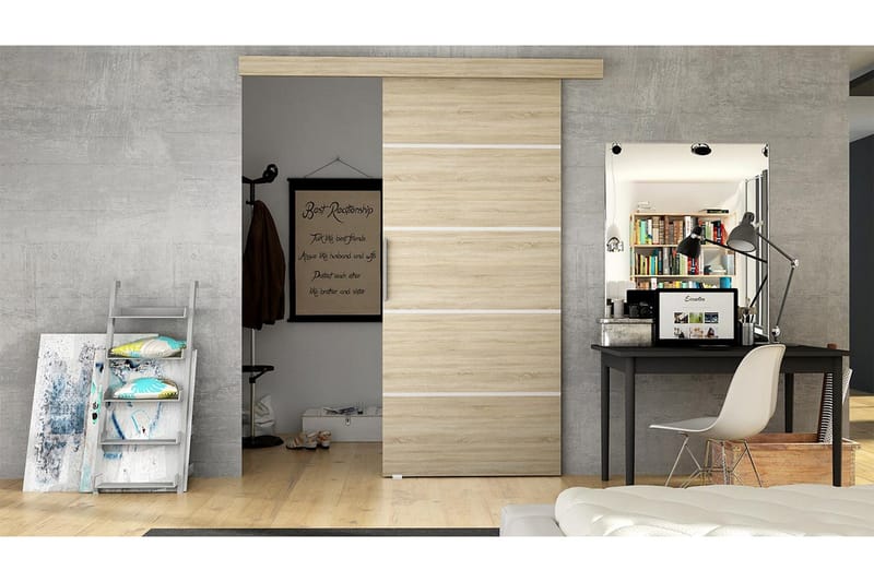 Skydedør - Hus & renovering - Byggeri - Dørre & porte - Skydedøre - Indvendig skydedør