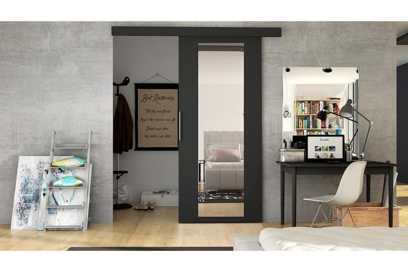 Skydedør - Hus & renovering - Byggeri - Dørre & porte - Skydedøre - Indvendig skydedør