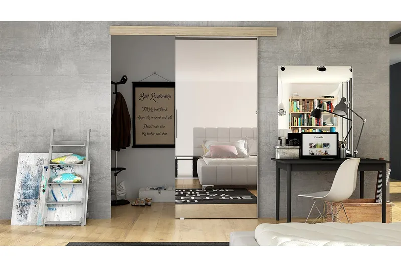 Skydedør - Hus & renovering - Byggeri - Dørre & porte - Skydedøre - Indvendig skydedør