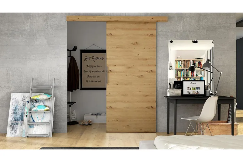 Skydedør - Hus & renovering - Byggeri - Dørre & porte - Skydedøre - Indvendig skydedør