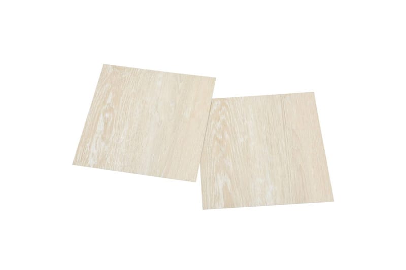 Selvklæbende Gulvbrædder 55 Stk. 5,11 M² Pvc Beige - Beige - Hus & renovering - Byggeri - Gulv, væg & tag - Gulv - Gulvplader & plastikfliser