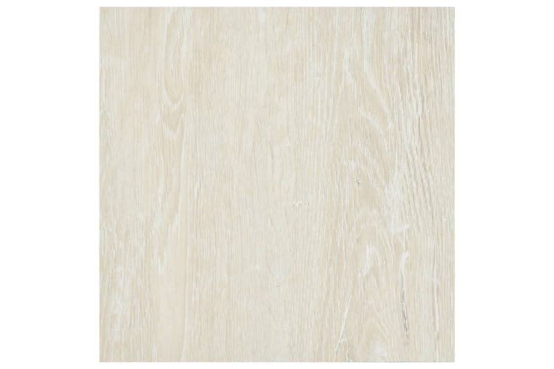 Selvklæbende Gulvbrædder 55 Stk. 5,11 M² Pvc Cremefarvet - Creme - Hus & renovering - Byggeri - Gulv, væg & tag - Gulv - Gulvplader & plastikfliser