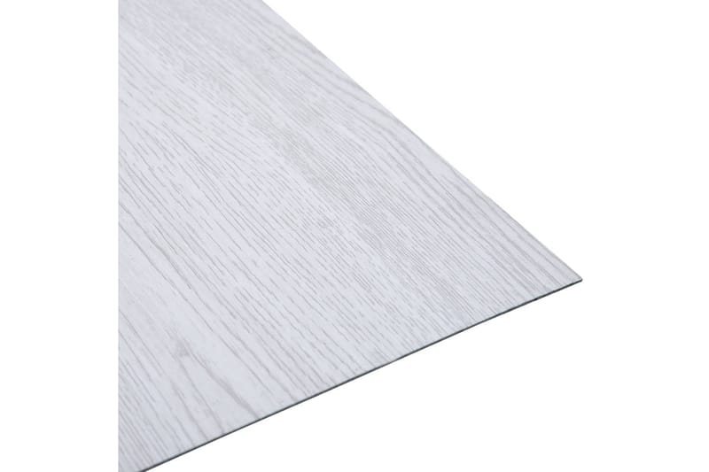 selvklæbende gulvbrædder 20 stk. 1,86 m² PVC hvid - Hvid - Hus & renovering - Byggeri - Gulv, væg & tag - Gulv - Laminatgulv