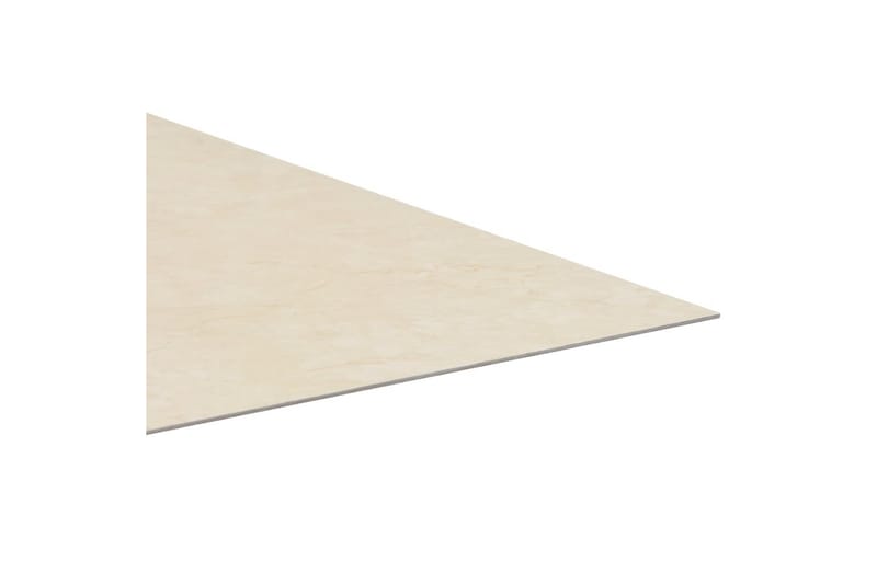 selvklæbende gulvbrædder 20 stk. 1,86 m² PVC beige - Beige - Hus & renovering - Byggeri - Gulv, væg & tag - Gulv - Laminatgulv
