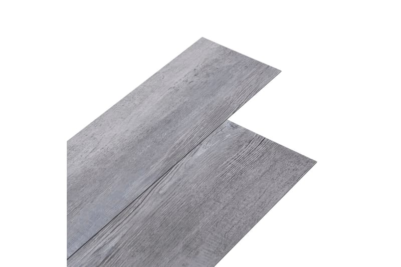 selvhæftende PVC-gulvplanker 5,21 m² 2 mm mat trægrå - Grå - Hus & renovering - Byggeri - Gulv, væg & tag - Gulv - Vinylgulv & plastik gulv