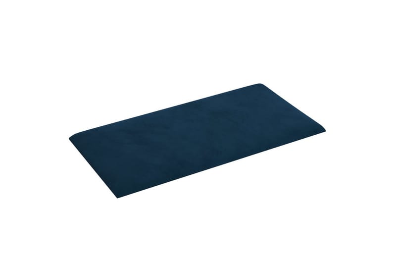 beBasic vægpaneler 12 stk. 30x15 cm 0,54 mÂ² fløjl blå - BlÃ¥ - Hus & renovering - Byggeri - Gulv, væg & tag - Gulv & vægbeklædning - Vægpanel & panelplade
