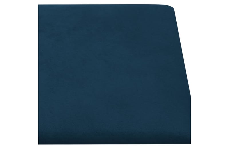 beBasic vægpaneler 12 stk. 30x15 cm 0,54 mÂ² fløjl blå - BlÃ¥ - Hus & renovering - Byggeri - Gulv, væg & tag - Gulv & vægbeklædning - Vægpanel & panelplade