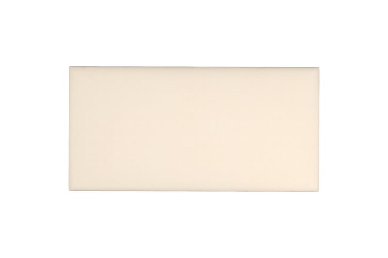 beBasic vægpaneler 12 stk. 30x15 cm 0,54 mÂ² fløjl cremefarvet - Creme - Hus & renovering - Byggeri - Gulv, væg & tag - Gulv & vægbeklædning - Vægpanel & panelplade