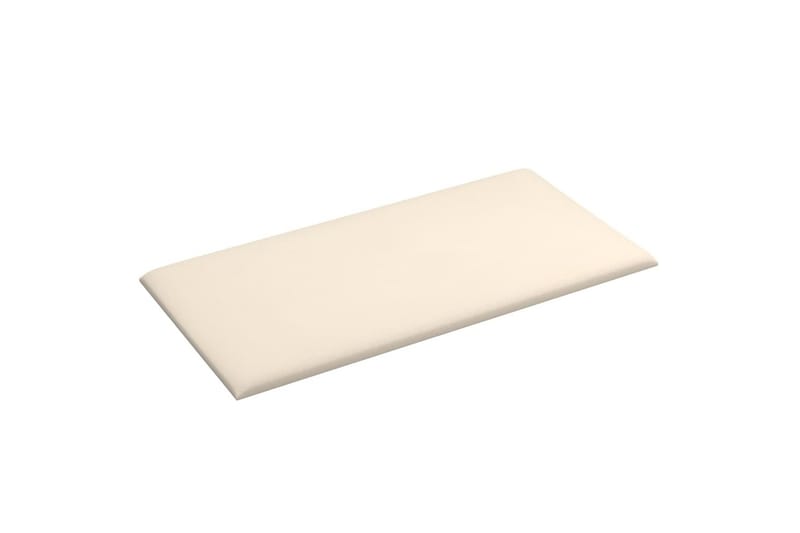 beBasic vægpaneler 12 stk. 30x15 cm 0,54 mÂ² fløjl cremefarvet - Creme - Hus & renovering - Byggeri - Gulv, væg & tag - Gulv & vægbeklædning - Vægpanel & panelplade
