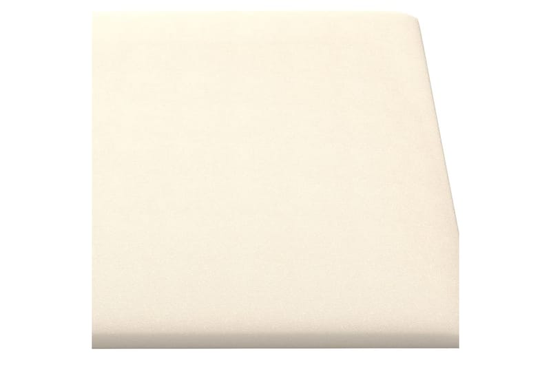 beBasic vægpaneler 12 stk. 30x15 cm 0,54 mÂ² fløjl cremefarvet - Creme - Hus & renovering - Byggeri - Gulv, væg & tag - Gulv & vægbeklædning - Vægpanel & panelplade