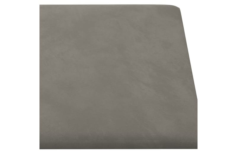 beBasic vægpaneler 12 stk. 30x15 cm 0,54 mÂ² fløjl lysegrå - GrÃ¥ - Hus & renovering - Byggeri - Gulv, væg & tag - Gulv & vægbeklædning - Vægpanel & panelplade