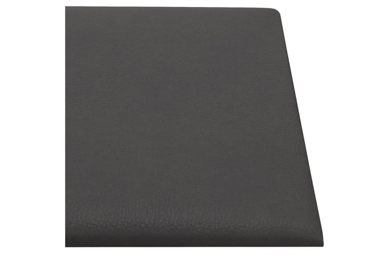 beBasic vægpaneler 12 stk. 30x15 cm 0,54 mÂ² kunstlæder grå - GrÃ¥ - Hus & renovering - Byggeri - Gulv, væg & tag - Gulv & vægbeklædning - Vægpanel & panelplade