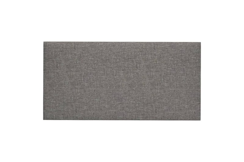 beBasic vægpaneler 12 stk. 30x15 cm 0,54 mÂ² stof lysegrå - GrÃ¥ - Hus & renovering - Byggeri - Gulv, væg & tag - Gulv & vægbeklædning - Vægpanel & panelplade