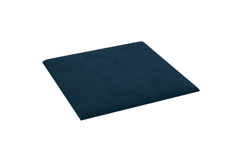 beBasic vægpaneler 12 stk. 30x30 cm 1,08 mÂ² fløjl blå - BlÃ¥ - Hus & renovering - Byggeri - Gulv, væg & tag - Gulv & vægbeklædning - Vægpanel & panelplade