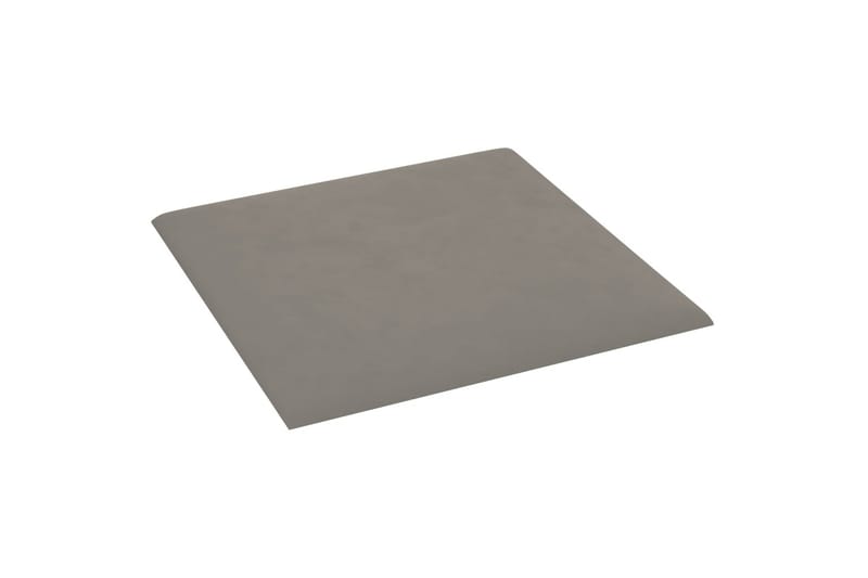 beBasic vægpaneler 12 stk. 30x30 cm 1,08 mÂ² fløjl lysegrå - GrÃ¥ - Hus & renovering - Byggeri - Gulv, væg & tag - Gulv & vægbeklædning - Vægpanel & panelplade