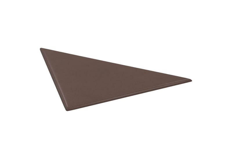 beBasic vægpaneler 12 stk. 30x30 cm 1,08 mÂ² kunstlæder brun - Brun - Hus & renovering - Byggeri - Gulv, væg & tag - Gulv & vægbeklædning - Vægpanel & panelplade