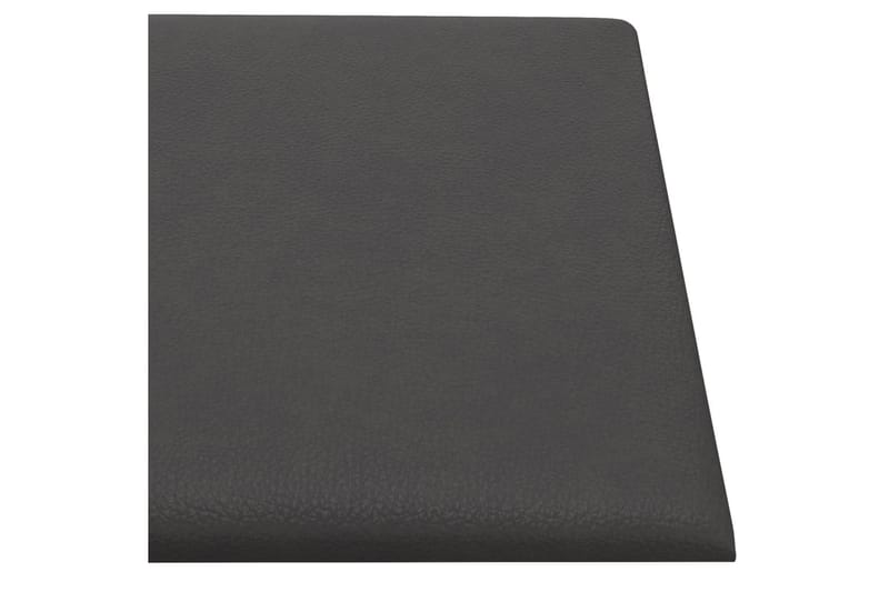 beBasic vægpaneler 12 stk. 30x30 cm 1,08 mÂ² kunstlæder grå - GrÃ¥ - Hus & renovering - Byggeri - Gulv, væg & tag - Gulv & vægbeklædning - Vægpanel & panelplade
