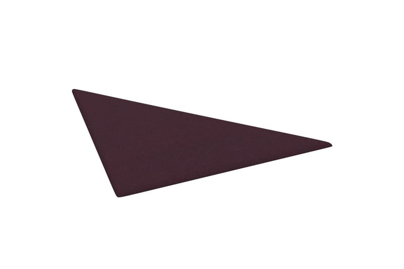 beBasic vægpaneler 12 stk. 30x30 cm 1,08 mÂ² stof lilla - Violet - Vægpanel & panelplade